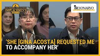 Ortonio confirms he accompanied Gina Acosta in encashing OVP confidential fund checks