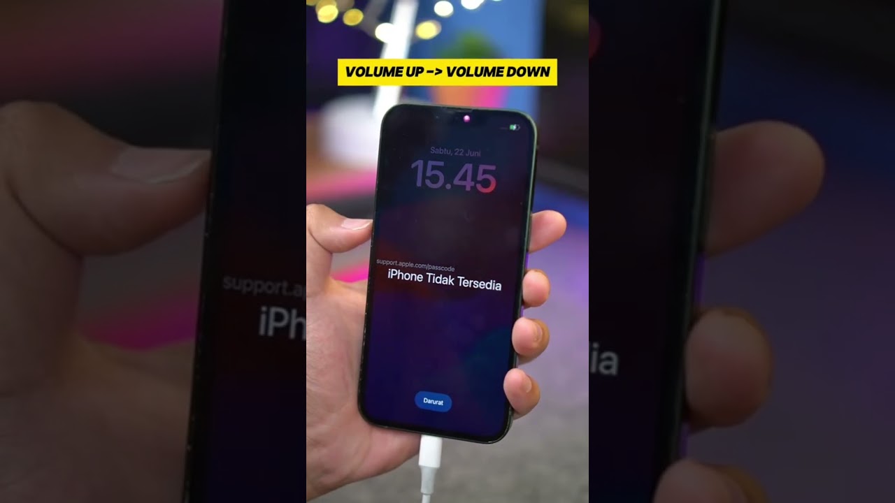 Lupa password iphone sampe ga bisa dibuka ? Ini cara perbaikinya