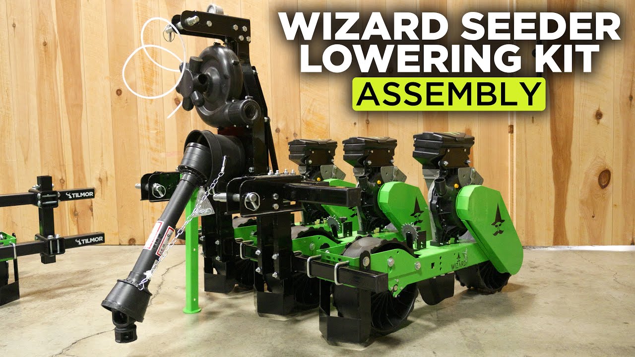 Lowering Kit Overview & Assembly: Wizard Precision Planter (PTO)