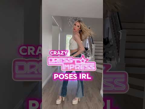 CRAZY DRESS TO IMPRESS Poses IRL From the NEW UPDATE on ROBLOX!