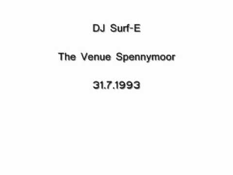 DJ Surf-E at The Venue Spennymoor 31.7.1993