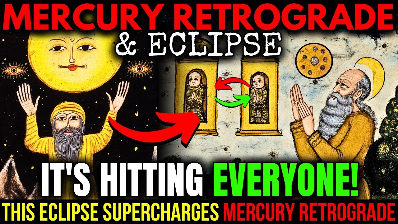 HITTING TOMORROW! Mercury RETROGRADE & TOTAL LUNAR Eclipse! BIGGEST Double Spiritual Event of 2025