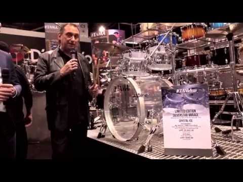 Tama Silverstar Mirage 5-Piece Shell Pack Crystal Ice - NAMM 2015