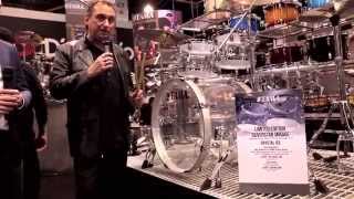 Video thumbnail for Tama Silverstar Mirage 5-Piece Shell Pack Crystal Ice - NAMM 2015 by Musician's Friend