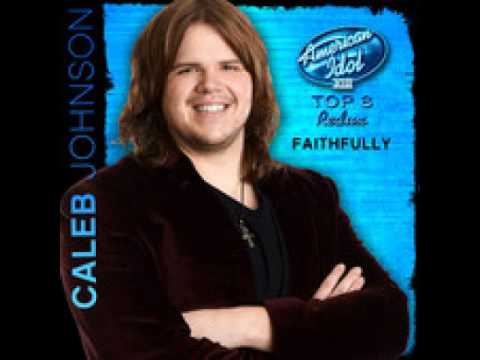 Caleb Johnson - Faithfully - Studio Version - American Idol 2014 - Top 8 Redux