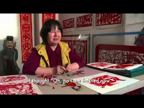 Yumei Hou on her papercuts
