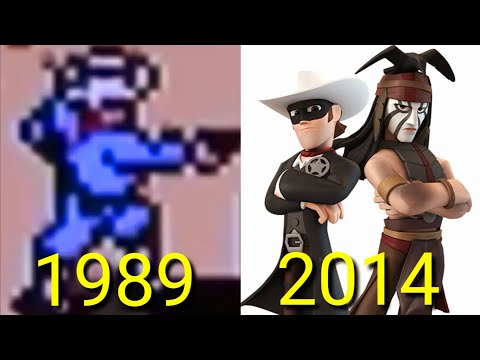 Evolution of The Lone Ranger Games 1989~2014