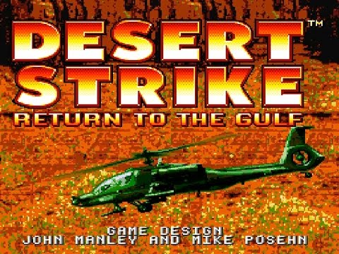 SNES Desert Strike: Return to the Gulf