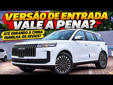 NOVO JAECOO 5 COMFORT CHEGOU PELADO MAS FAZ +DE 20 KM/L COM 224 CV! MELHOR QUE SUVS TRADICIONAIS?