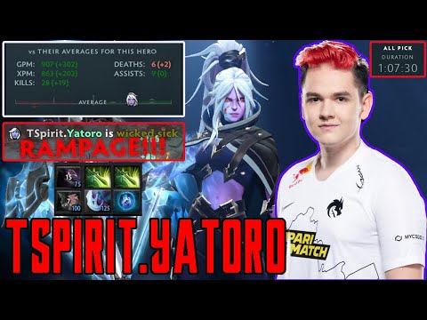 TSPIRIT.YATORO [ DROW RANGER ]  2X BUTTERFLY - AUTO RAMPAGEE !!! DOTA2