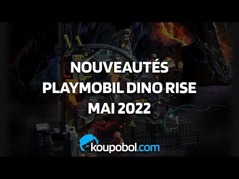 Vidéo PLAYMOBIL Dino Rise 70926 : Gardien de la Mine de Lave