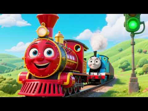 All Aboard! 🚂 A Fun Train Adventure for Kids | Learn Positions, Sounds & Patterns