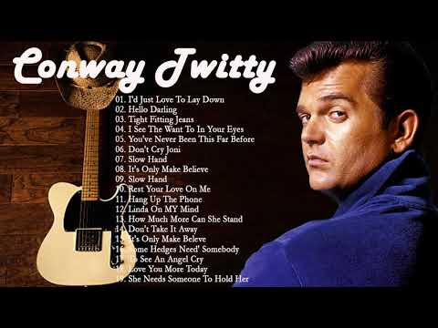 Conway Twitty Greatest Hits Full Album -  Best Legend Country Songs By Conway Twitty