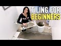 How To Tile A Floor For Beginners