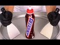 Snickers Drink Ice Cream Rolls ASMR
