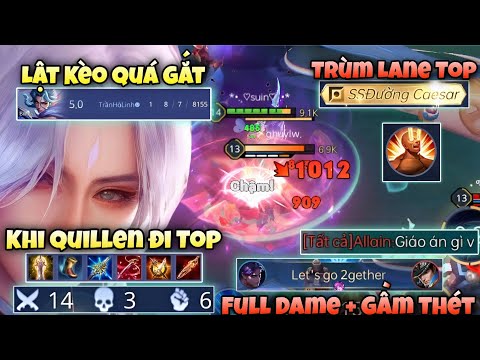 Quillen's Heretical Training Plan: "When Going Top Lane, Use the Roaring Blade and Build Full Dam...