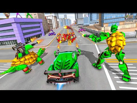 Turtle Robot Car Transform Robot Game video | Robot 2021 gameplay | 3D robot gameplay