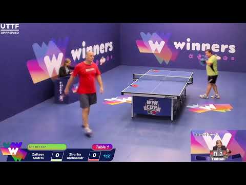 WINners CUP table 1 14.10 Zaitsev Andrei - Zhurba Aleksandr 22:00