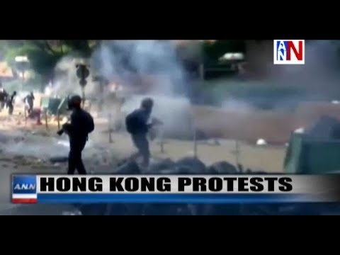 Hong Kong Protesters Confront Police To Try To Free Campus Allies / ANN News 5PM / November 18
