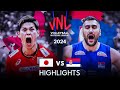 🇯🇵 JAPAN vs SERBIA 🇷🇸 | Highlights | Men's VNL 2024