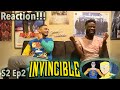 Invincible Season 2 Episode 2 Reaction!!! |  IN ABOUT SIX HOURS I LOSE MY VIRGINITY TO A FISH