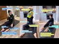 Vicky Pattison Barefoot Home Workout 2