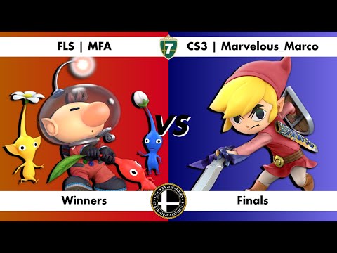 Seven Stocks 4 WINNERS FINALS - MFA (Olimar) vs Marvelous_Marco (Toon Link) SSBU Tournament