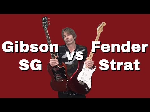 Fender Strat vs Gibson SG Comparison  Demo