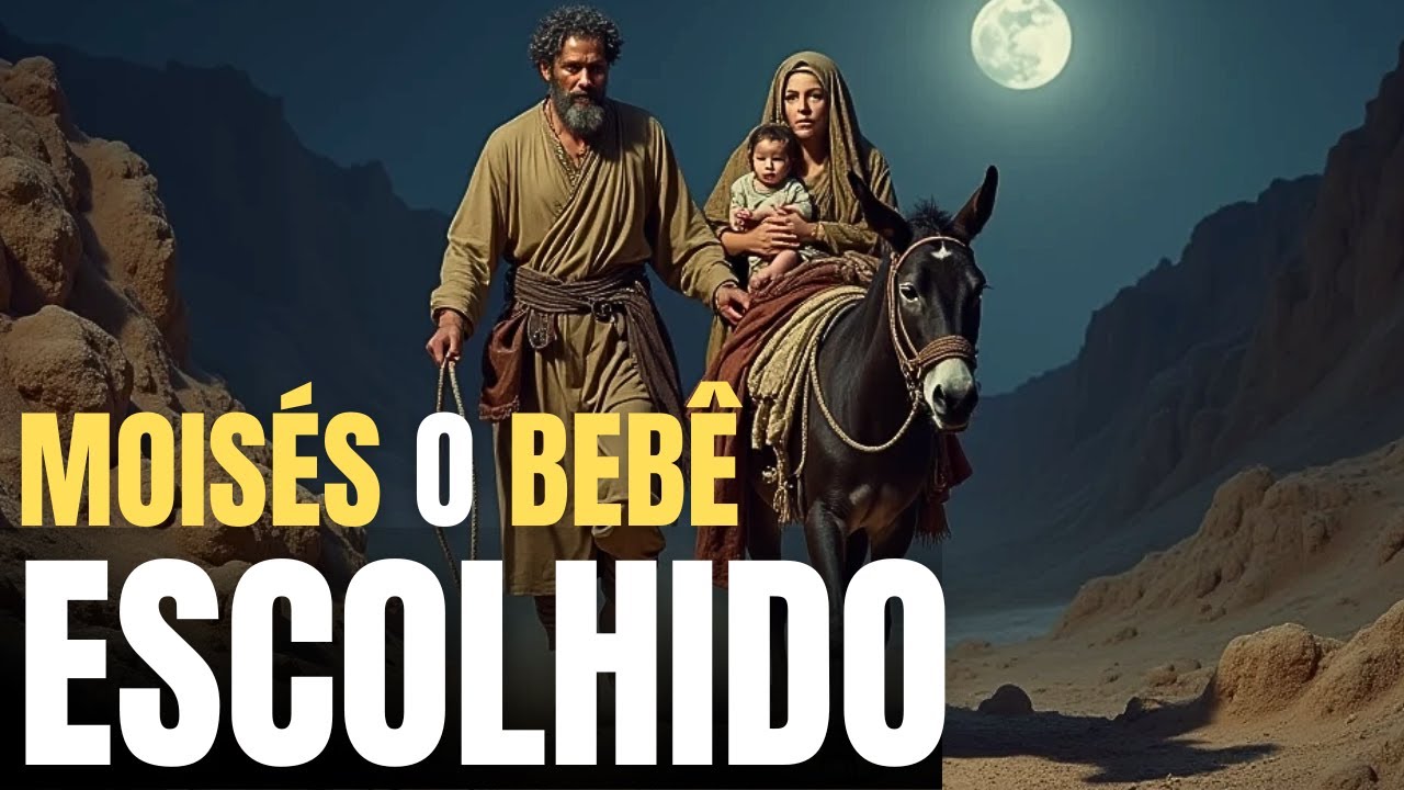 Moisés, o Bebê Escolhido Do Berço às Mãos de Deus. Exodo 1 e 2 .