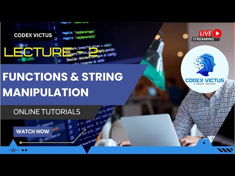 Python Strings Functions Explained Codex Victus Lecture 2 Beginner Friendly