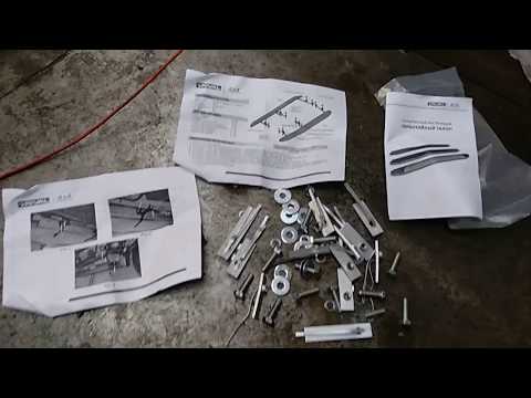 #084 the installation of the side steps Audi Q7.VW Touareg