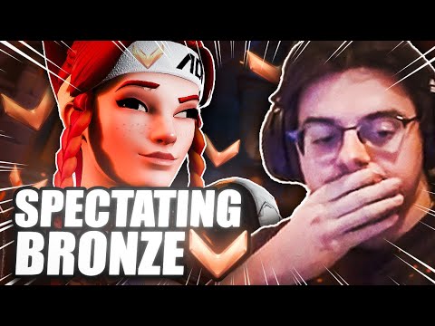 I Spectated a BRONZE support on Overwatch