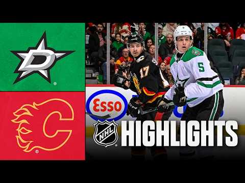 Stars vs. Flames | NHL Highlights | March 03, 2026