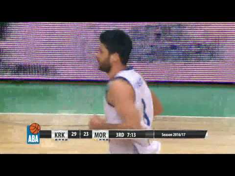Radoje Vujošević decided to slam it down! (Krka - Mornar, 25.2.2017)