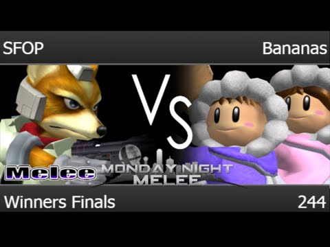MNM 244 - TLOC | SFOP (Fox) vs Bananas (ICs) Winners Finals - Melee