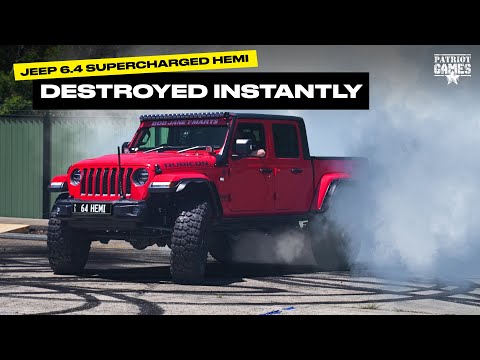 We BLEW UP a brand new supercharged 6.4 Hemi in a Jeep Gladiator