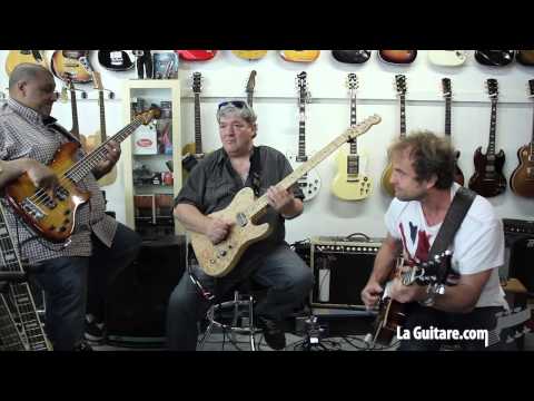 GUITARES DUBOSCQ - JAM I par THIERRY FANFANT - JIMI DROUILLARD & BRUNO BONGARCON