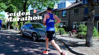 Leiden Marathon Jochem Loos 21,1 km. Zondag 11 mei 2025 eindigden in een snelle tijd van 1:15:07.
