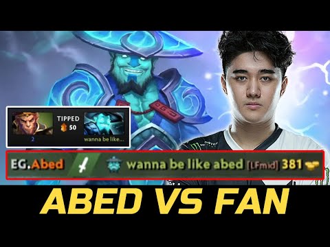 ABED MEETS STORM SPIRIT FAN IN SEA PUBS DOTA 2