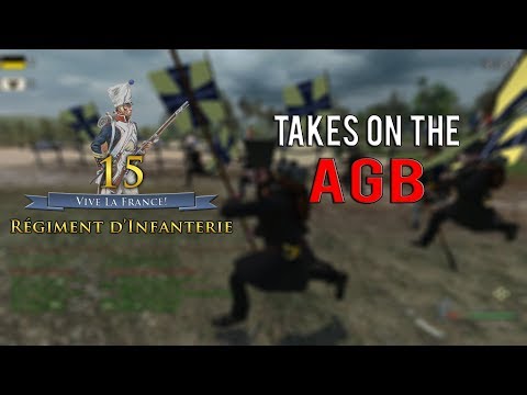 Mount and Blade Warband: Napoleonic Wars 1v1 Linebattle: 15e vs AGB