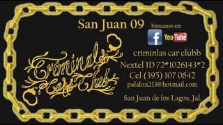 preview picture of video 'Criminals Car Club. Plaza principal de San Juan de los Lagos Jalisco 2013'