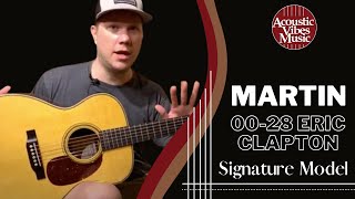 Video thumbnail for Martin 000-28 Eric Clapton ★ Signature Model [Guitar Review and Demonstration] by Acoustic Vibes Music, INC.