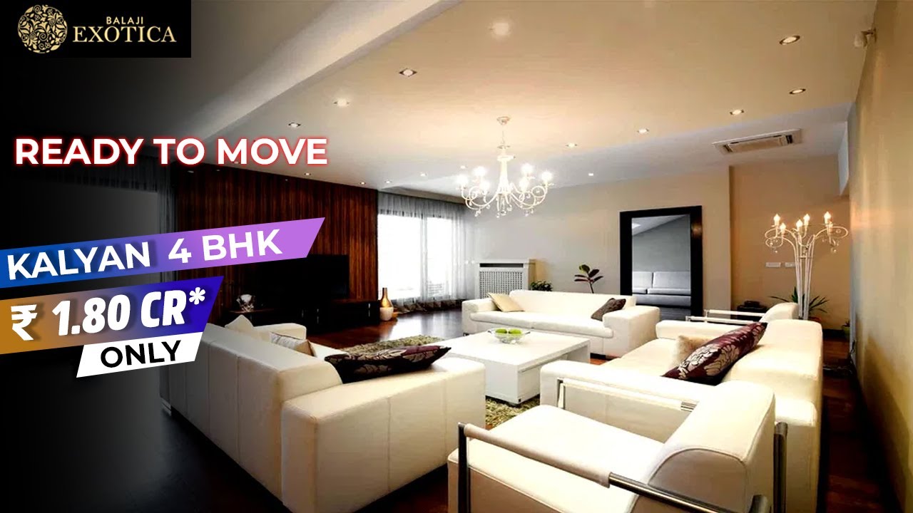 Balaji Exotica Kalyan East affordable flats