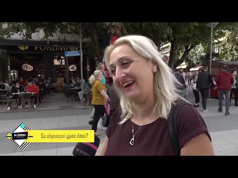 n'ZOOM 106 - Vox Pop/Sa shpenzoni gjatë ditës?