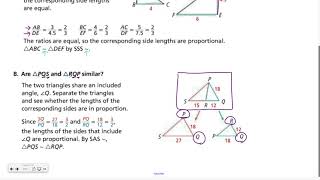 Geometry 7-3: Proving Triangles Similar