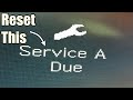 Reset service reminder w211 Mercedes #Shorts