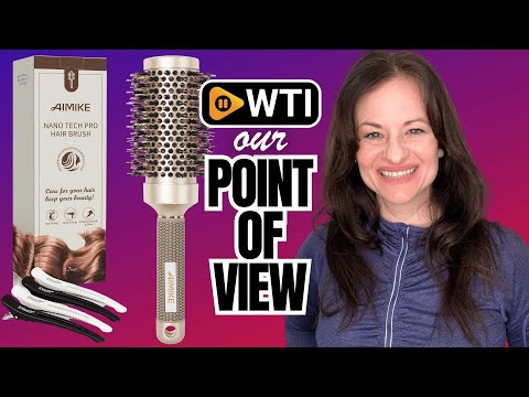 AIMIKE Round Brush for Blow Out - WTI product video review