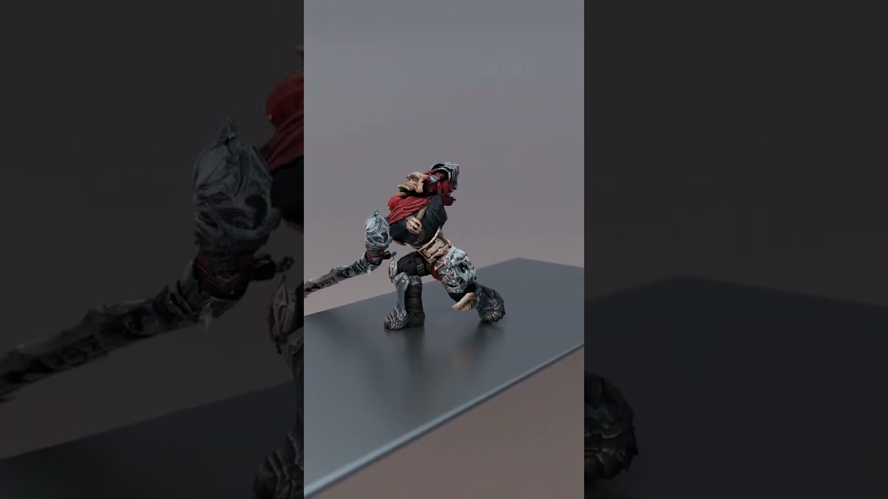 darksiders War Attack  #3danimation #digitalart