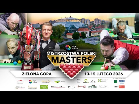 Dariusz Pawłowski vs Piotr Murat: 23. Mistrzostwa Polski w Snookerze Masters (40+) –  2026