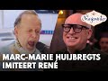 René ziet zichzelf geïmiteerd worden door Marc-Marie Huijbregts | DE ORANJEWINTER
